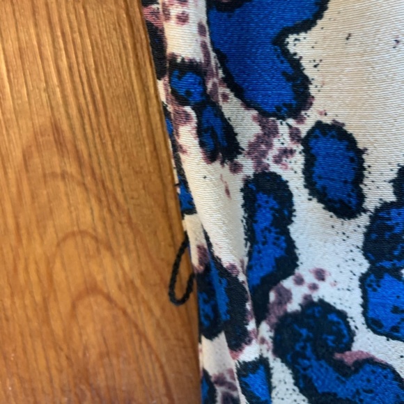 Topshop Island Animal Print Cross Back Maxi Dress - Picture 8 of 8